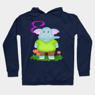 E is for Elephant Hoodie